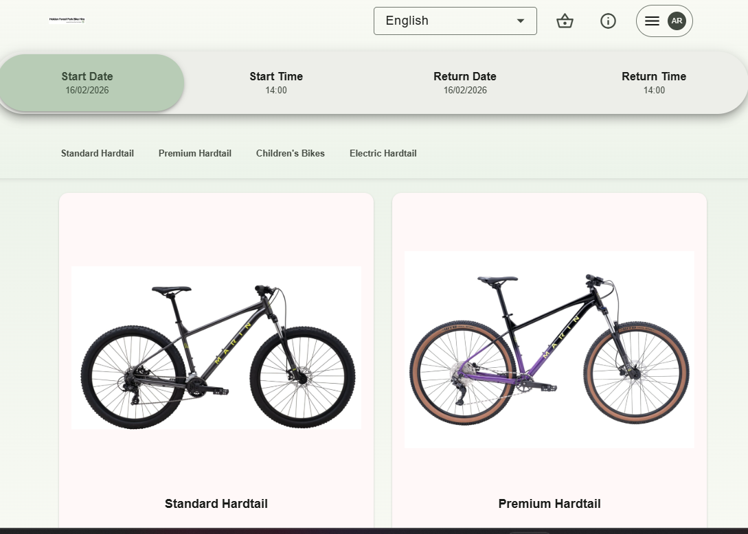 Online bike hire now live